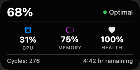 Desktop Widget Dashboard